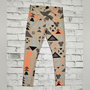 LULAROE Disney Leggings. Mickey Graphic Polka dots.